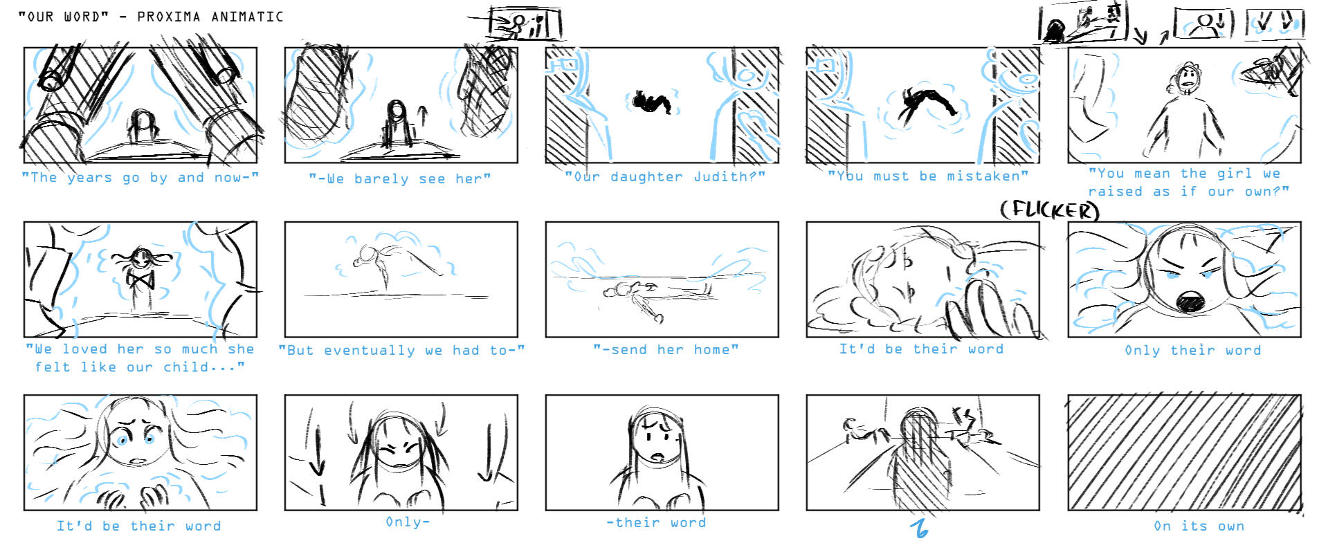 Our Word Storyboard - Page 7