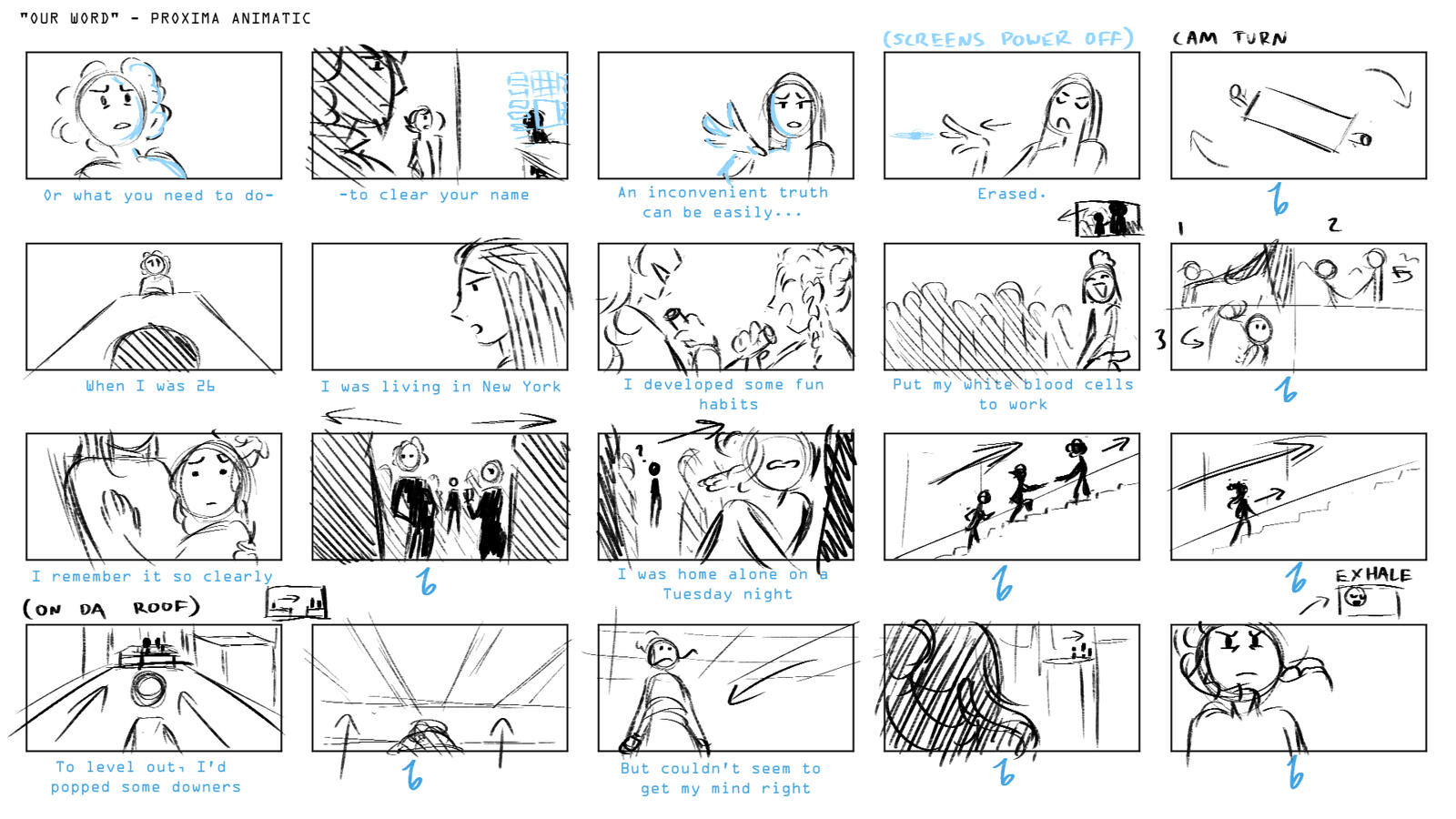 Our Word Storyboard - Page 5