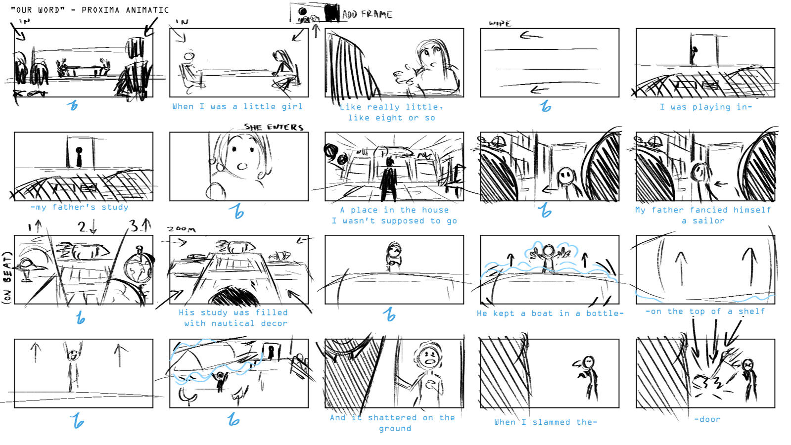Our Word Storyboard - Page 1