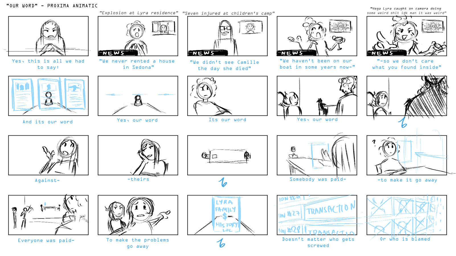 Our Word Storyboard - Page 4