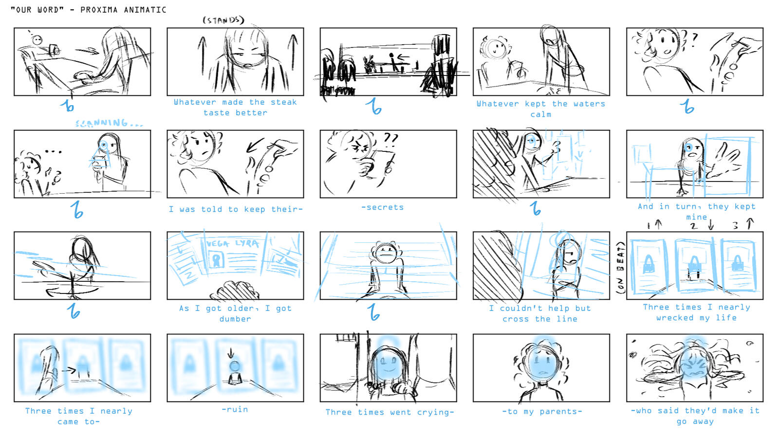 Our Word Storyboard - Page 3