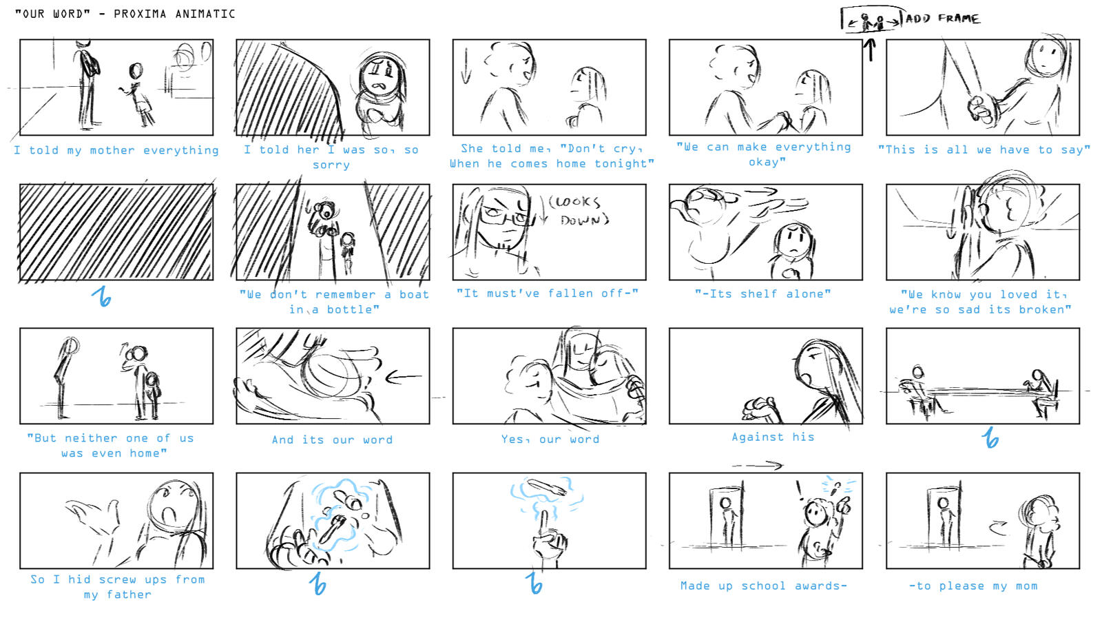 Our Word Storyboard - Page 2